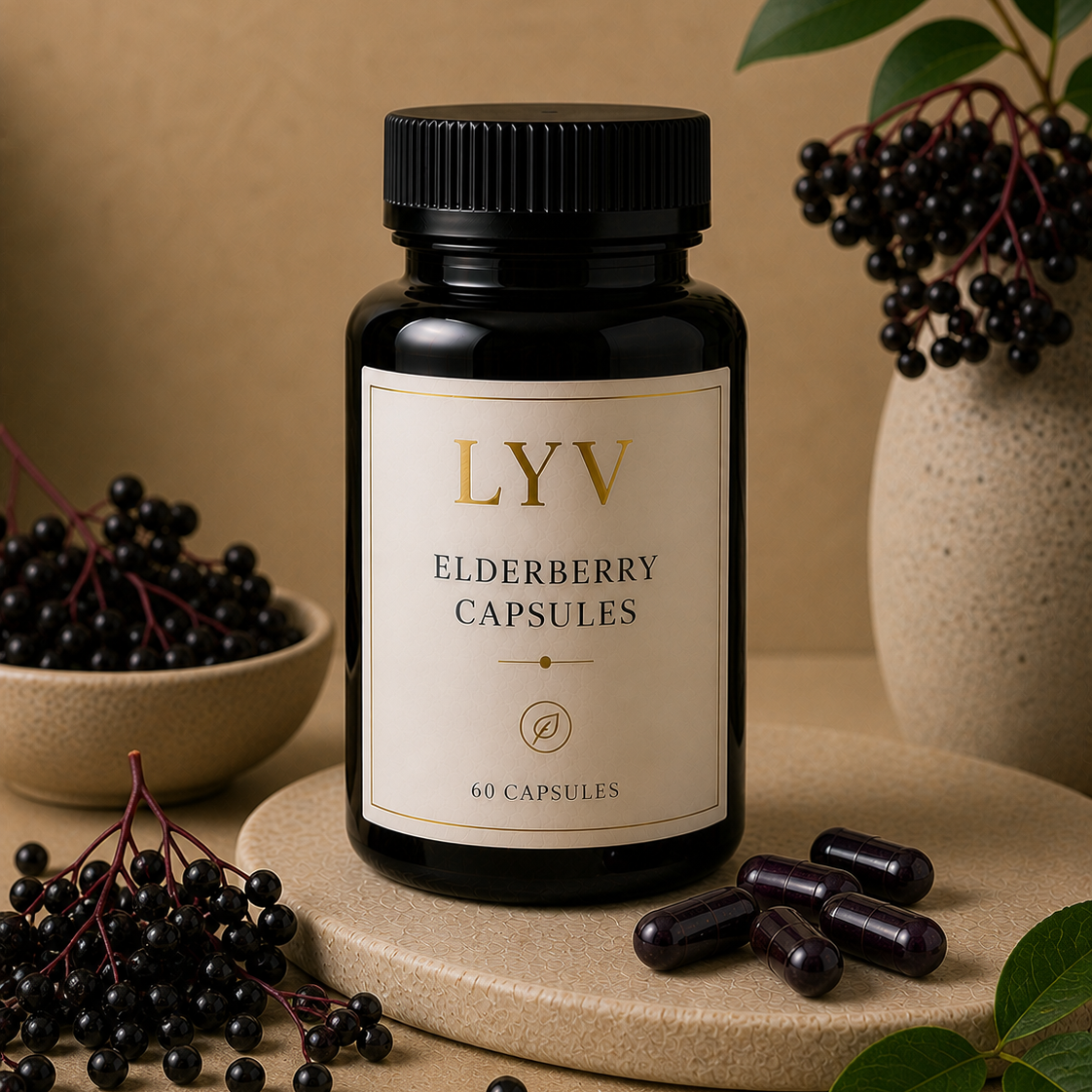 LYV Elderberry Capsules